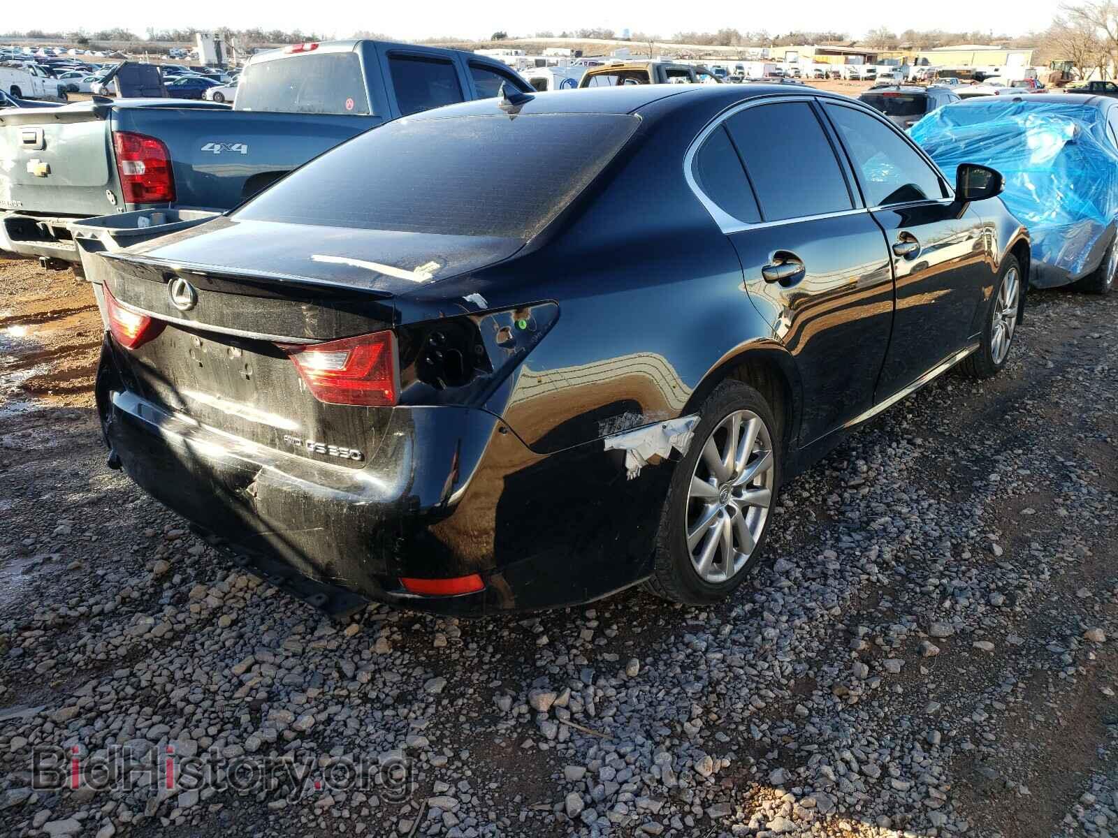 2014 LEXUS GS350 - VIN: JTHCE1BL4E5026184 - Фото 4