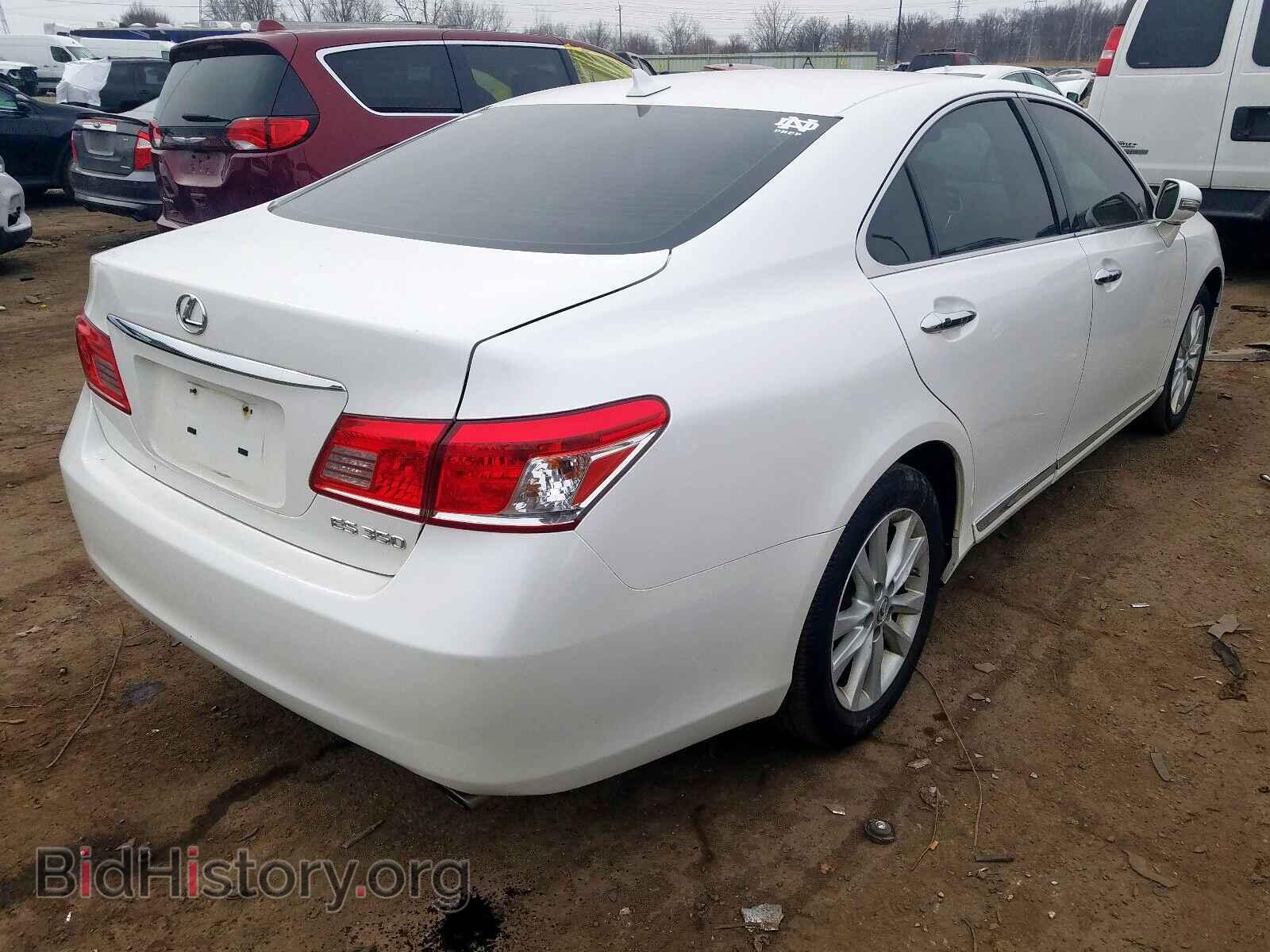 2012 LEXUS ES350 - VIN: JTHBK1EG0C2506725 - Фото 4