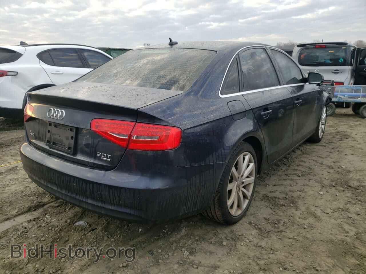 2013 AUDI A4 - VIN: WAUFFAFL4DN005658 - Фото 4