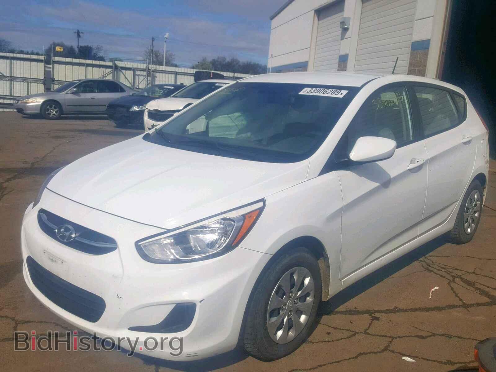 2017 HYUNDAI ACCENT - VIN: KMHCT5AE9HU348679 - Фото 2