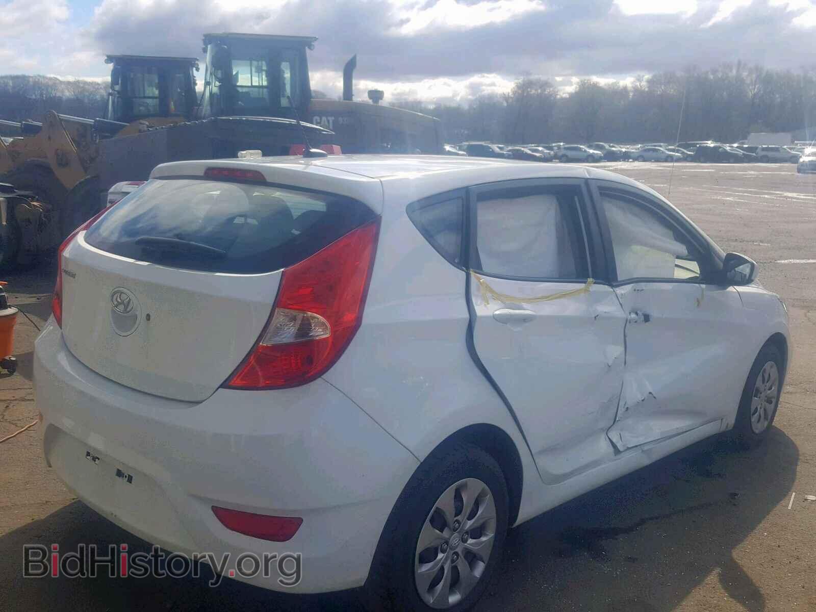2017 HYUNDAI ACCENT - VIN: KMHCT5AE9HU348679 - Фото 4