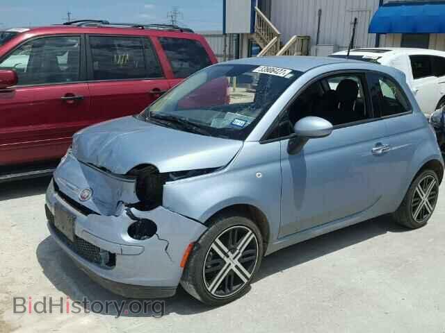 2015 FIAT 500 - VIN: 3C3CFFAR0FT561973 - Фото 2
