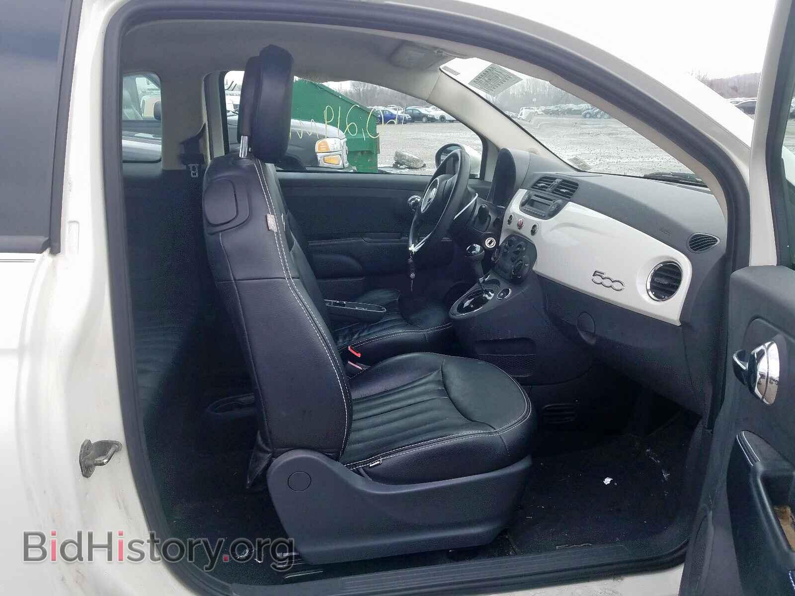 2012 FIAT 500 - VIN: 3C3CFFAR0CT110621 - Фото 5