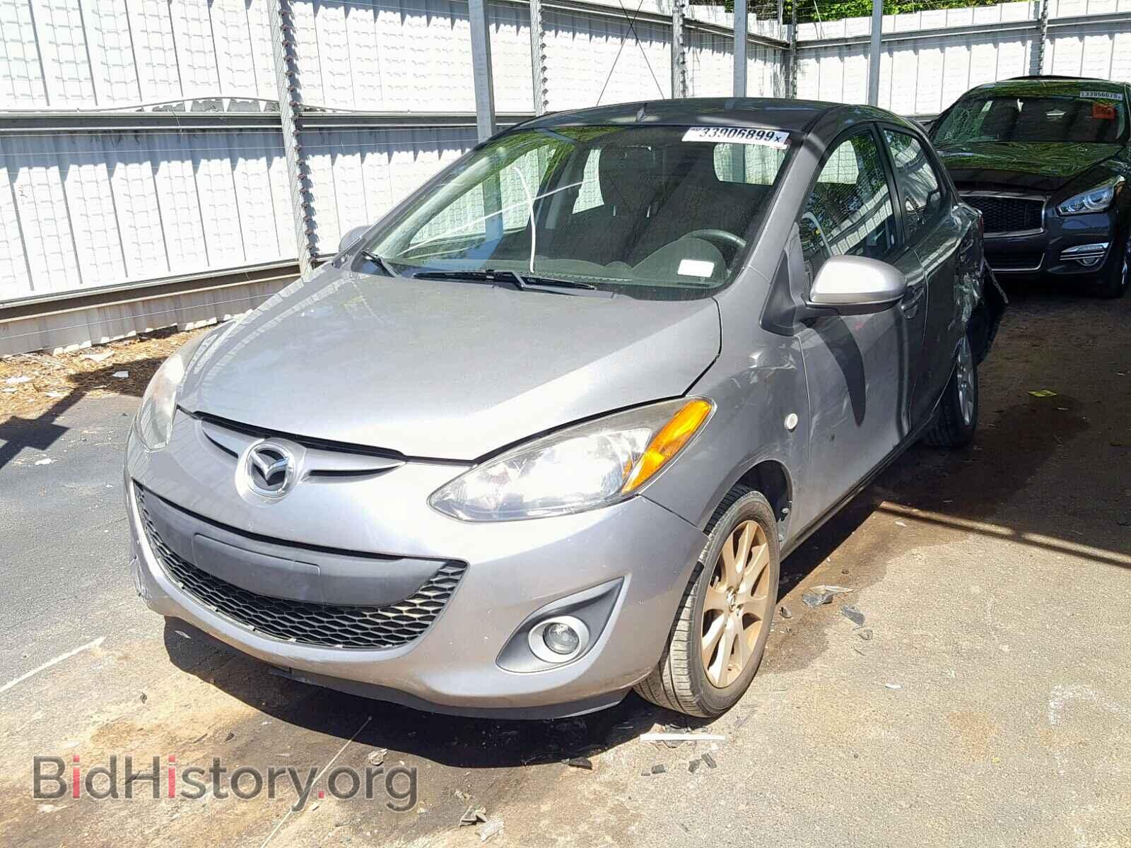 2013 MAZDA 2 - VIN: JM1DE1LY8D0158649 - Фото 2