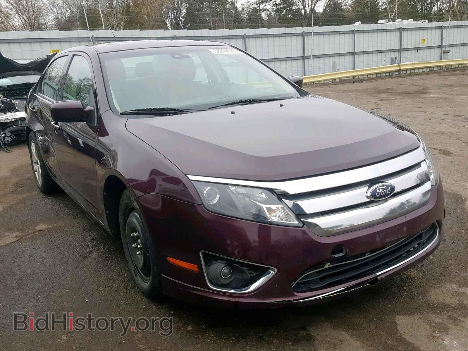 Photo 3FAHP0JA3CR289357 - FORD FUSION SEL 2012