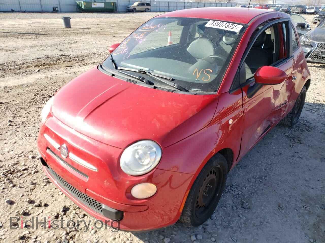 2012 FIAT 500 - VIN: 3C3CFFAR5CT383909 - Фото 2