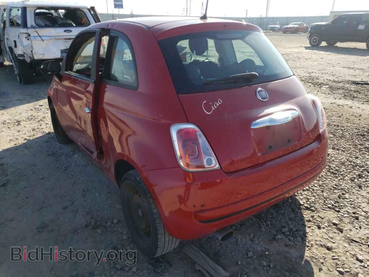2012 FIAT 500 - VIN: 3C3CFFAR5CT383909 - Фото 3