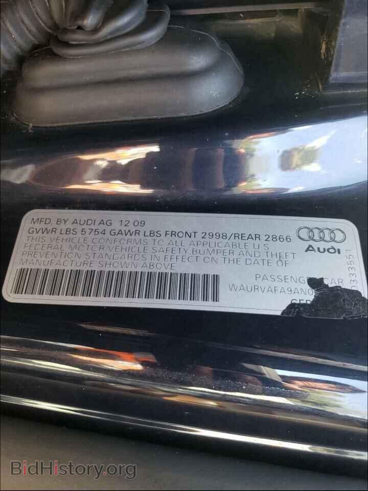 2010 AUDI A8 - VIN: WAURVAFA9AN005407 - Фото 10