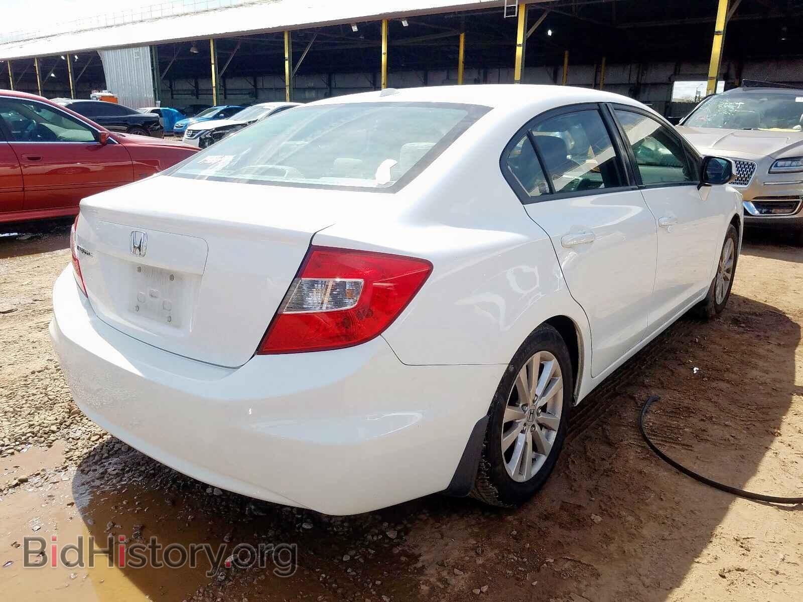 2012 HONDA CIVIC - VIN: 19XFB2F98CE362580 - Фото 4