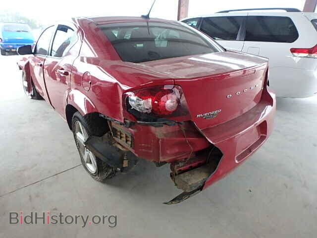 2012 DODGE AVENGER - VIN: 1C3CDZCB3CN313347 - Фото 3