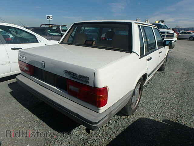 1990 VOLVO 740 - VIN: YV1FA8743L2456656 - Фото 4