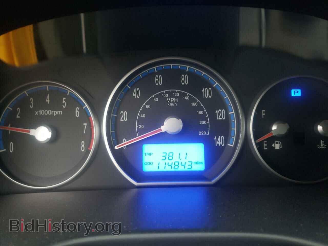 2009 HYUNDAI SANTA FE - VIN: 5NMSG73D99H270790 - Фото 8