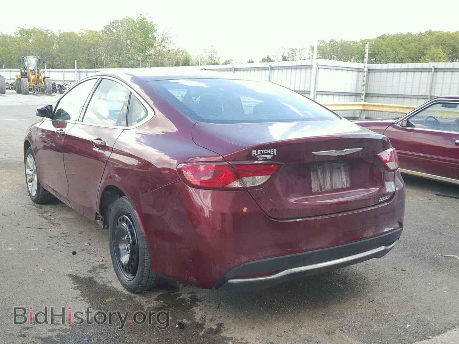 2015 CHRYSLER 200 - VIN: 1C3CCCAB7FN599727 - Фото 3
