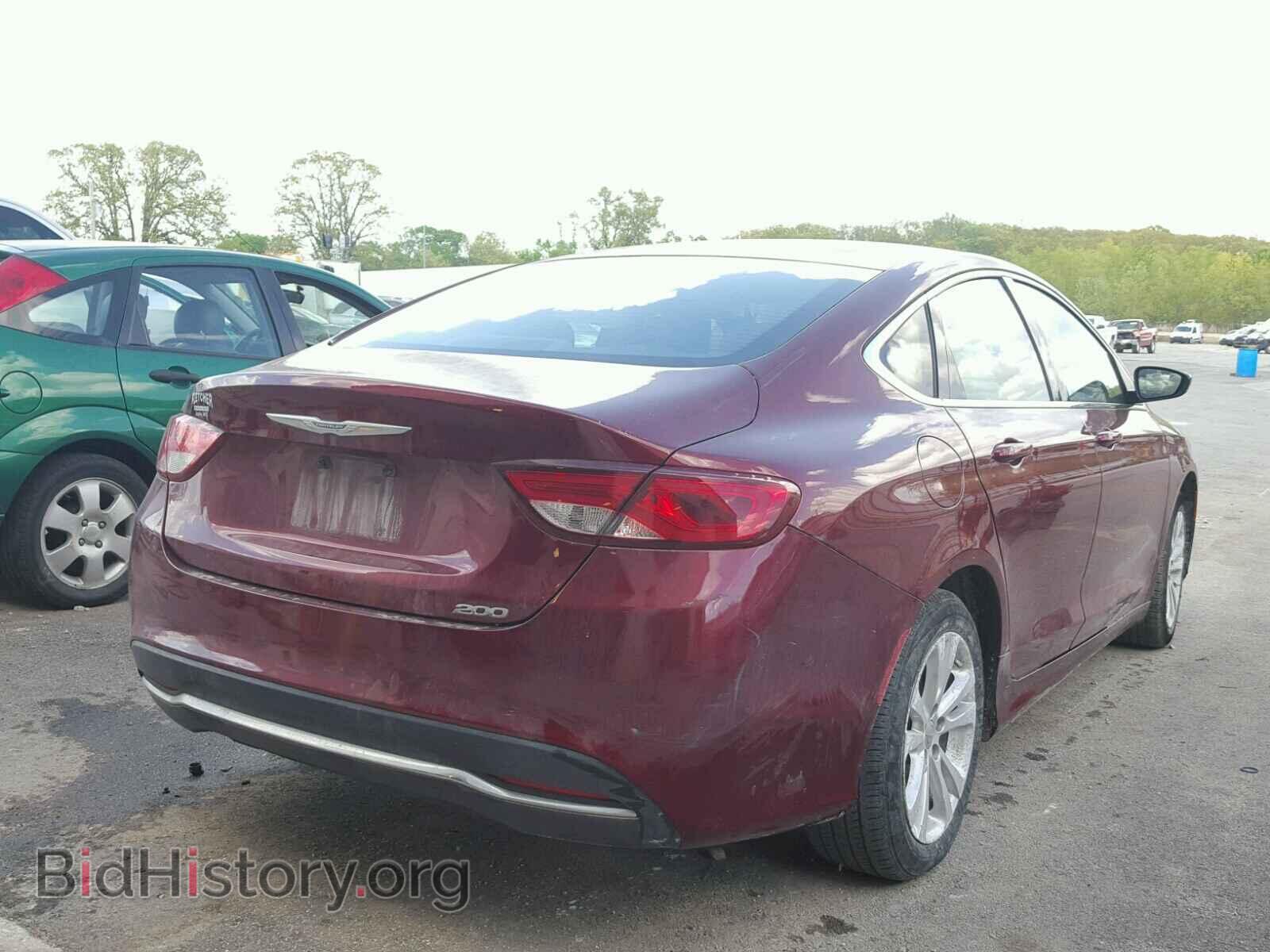 2015 CHRYSLER 200 - VIN: 1C3CCCAB7FN599727 - Фото 4