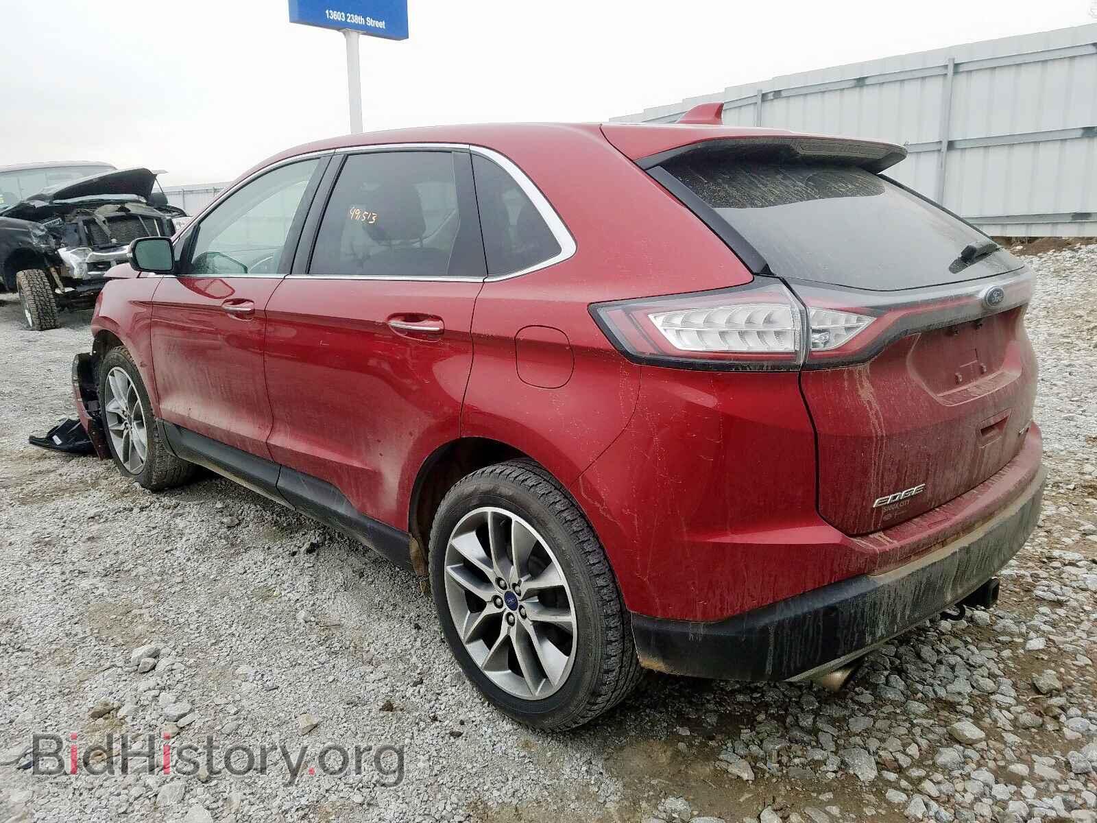 2016 FORD EDGE - VIN: 2FMPK4K96GBC59351 - Фото 3
