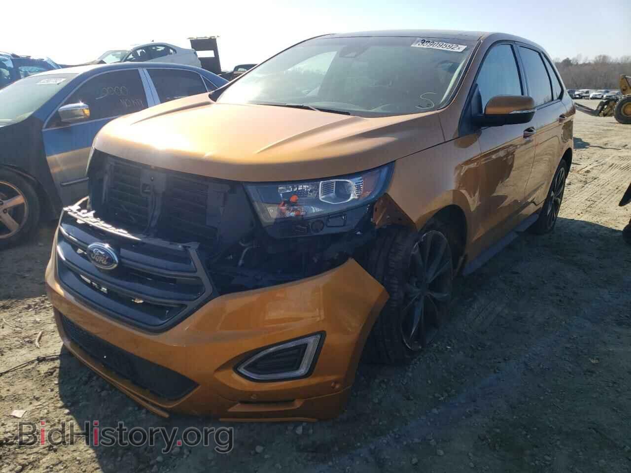 2015 FORD EDGE - VIN: 2FMTK3AP2FBB84624 - Фото 2