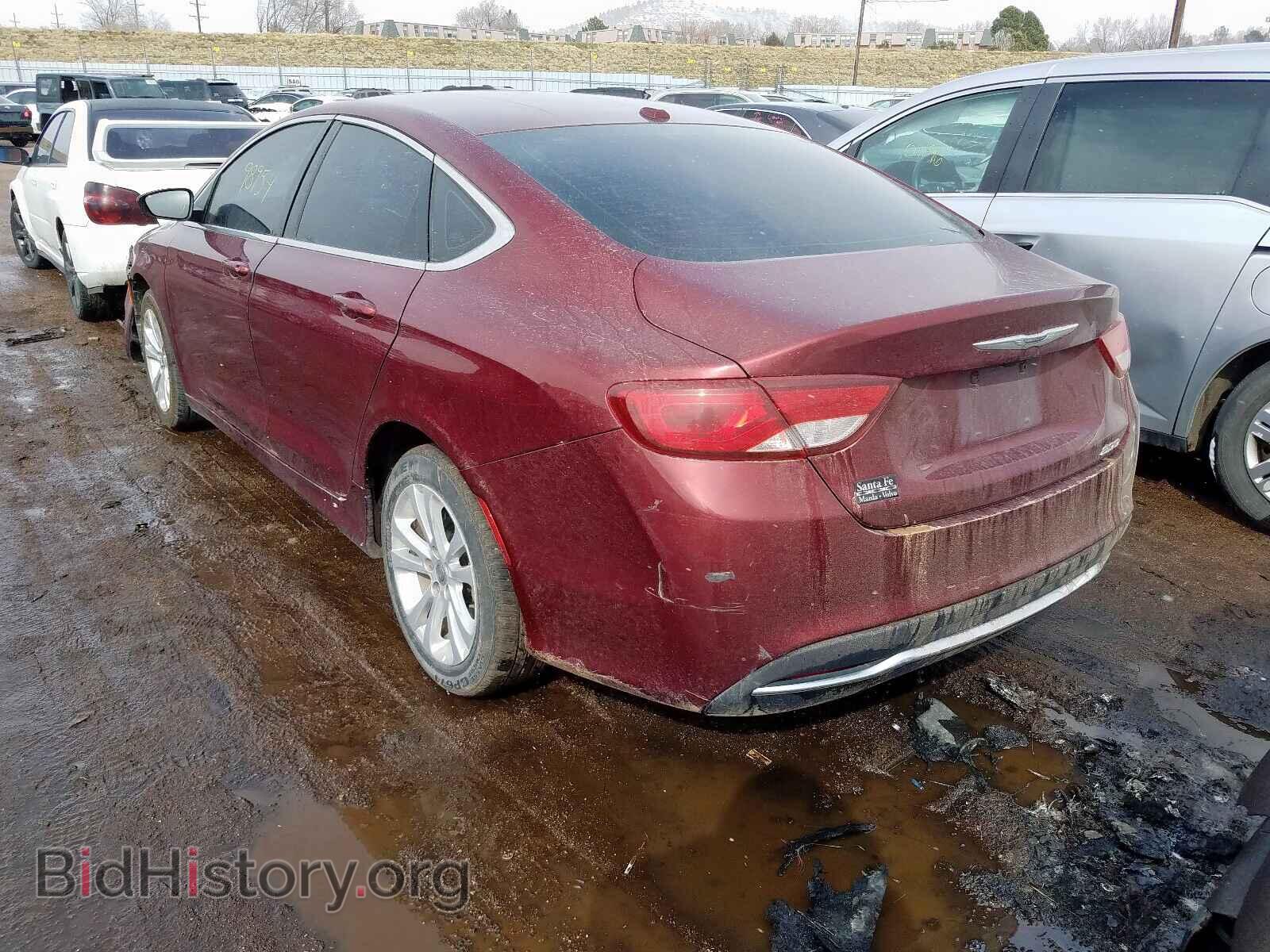 2015 CHRYSLER 200 - VIN: 1C3CCCAB5FN744263 - Фото 3