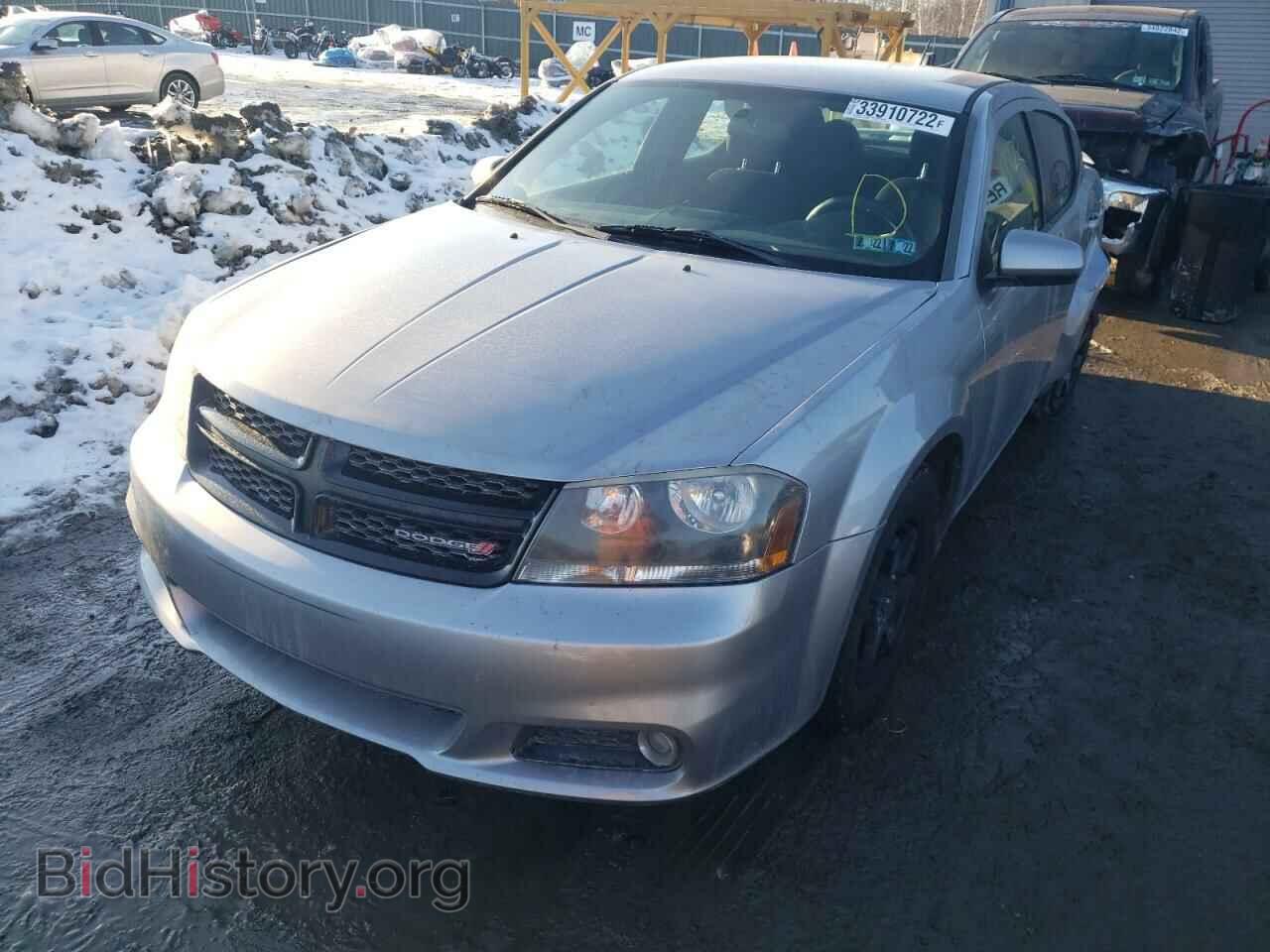 2014 DODGE AVENGER - VIN: 1C3CDZCB4EN117761 - Фото 2