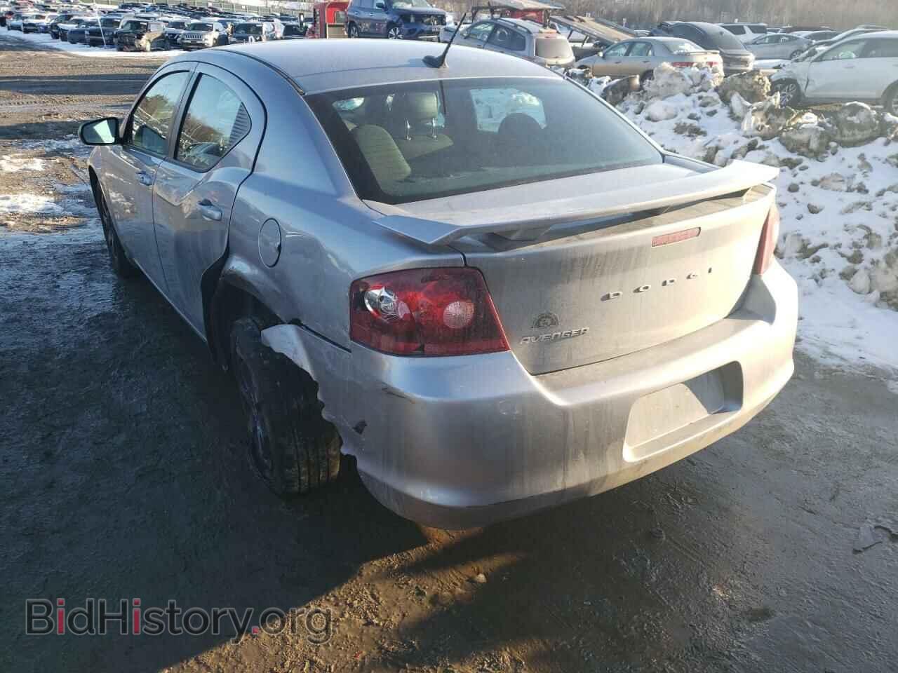 2014 DODGE AVENGER - VIN: 1C3CDZCB4EN117761 - Фото 3