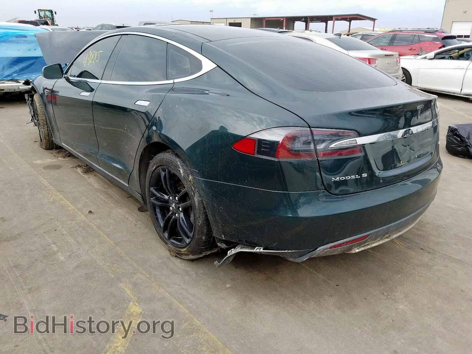 2014 TESLA MODEL S - VIN: 5YJSA1S1XEFP66070 - Фото 3