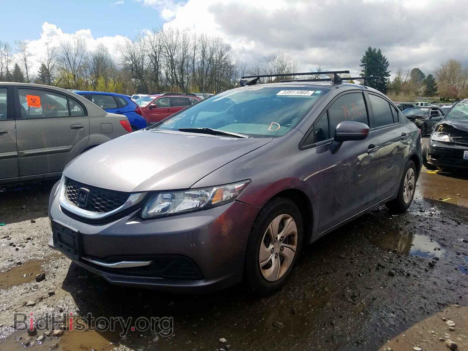 2014 HONDA CIVIC - VIN: 19XFB2F58EE202392 - Фото 2