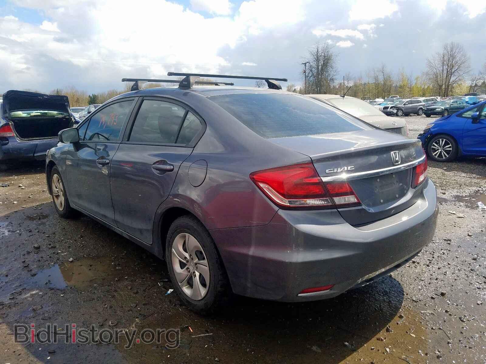 2014 HONDA CIVIC - VIN: 19XFB2F58EE202392 - Фото 3