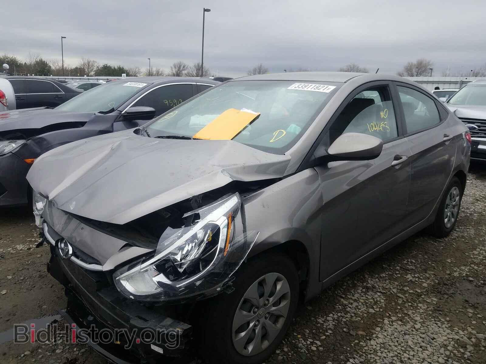 2017 HYUNDAI ACCENT - VIN: KMHCT4AE9HU364200 - Фото 2