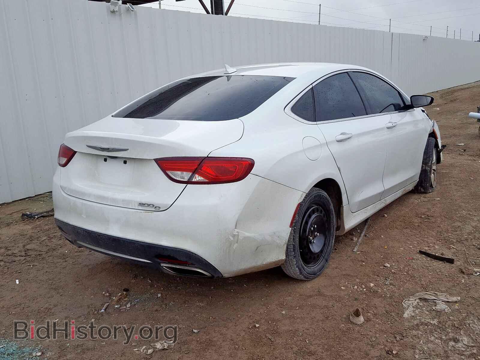 2015 CHRYSLER 200 - VIN: 1C3CCCCG0FN514333 - Фото 4