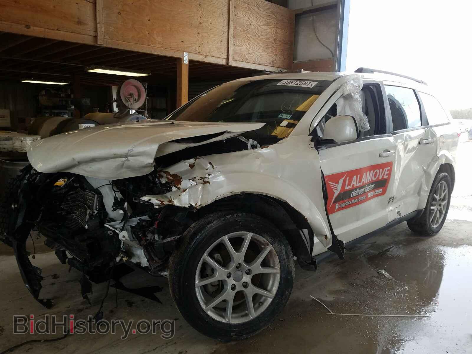 2016 DODGE JOURNEY - VIN: 3C4PDCBB3GT158347 - Фото 2