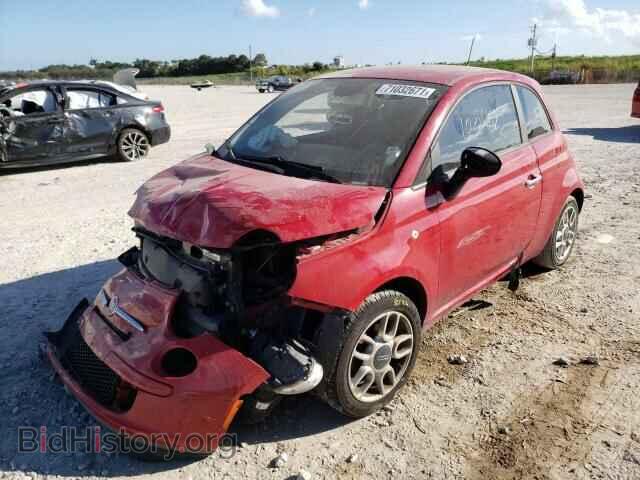 2013 FIAT 500 - VIN: 3C3CFFARXDT649247 - Фото 2