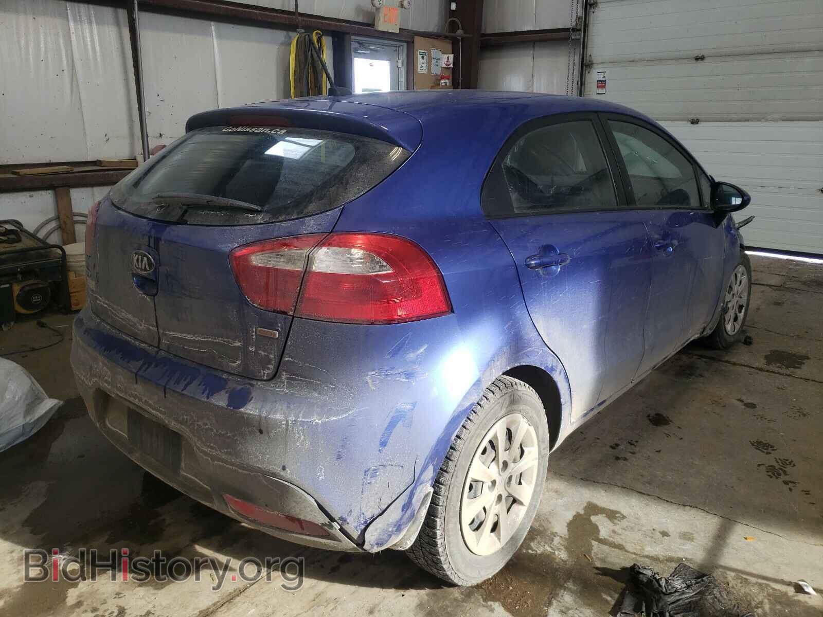 2013 KIA RIO - VIN: KNADM5A32D6824111 - Фото 4