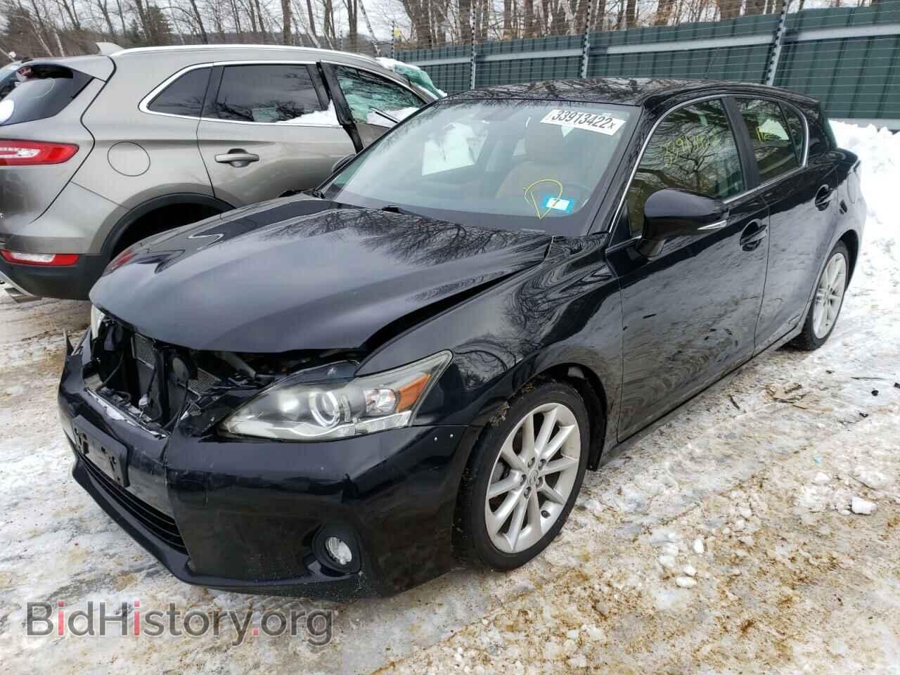 2012 LEXUS CT 200 - VIN: JTHKD5BH4C2055331 - Фото 2