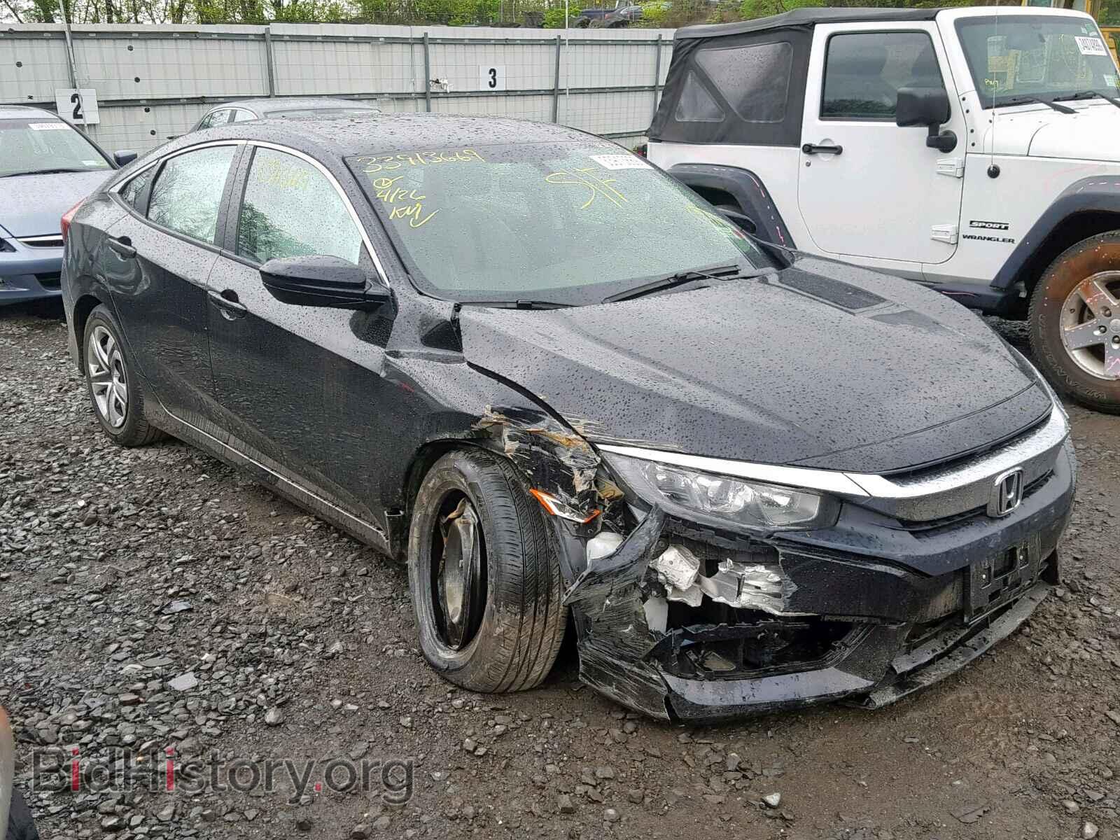 Photo 2HGFC2F55GH539821 - HONDA CIVIC LX 2016