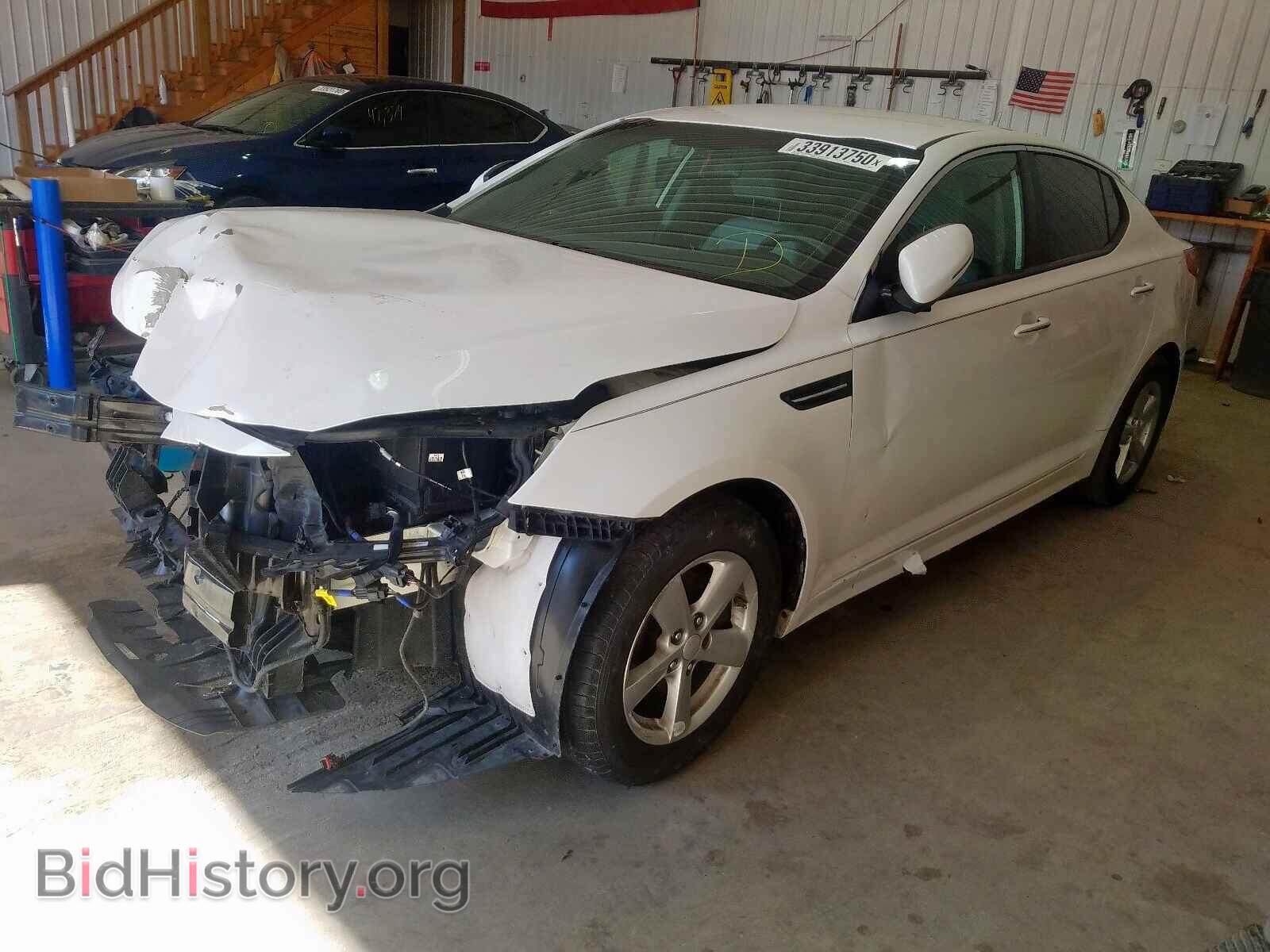 2015 KIA OPTIMA - VIN: KNAGM4A71F5568594 - Фото 2