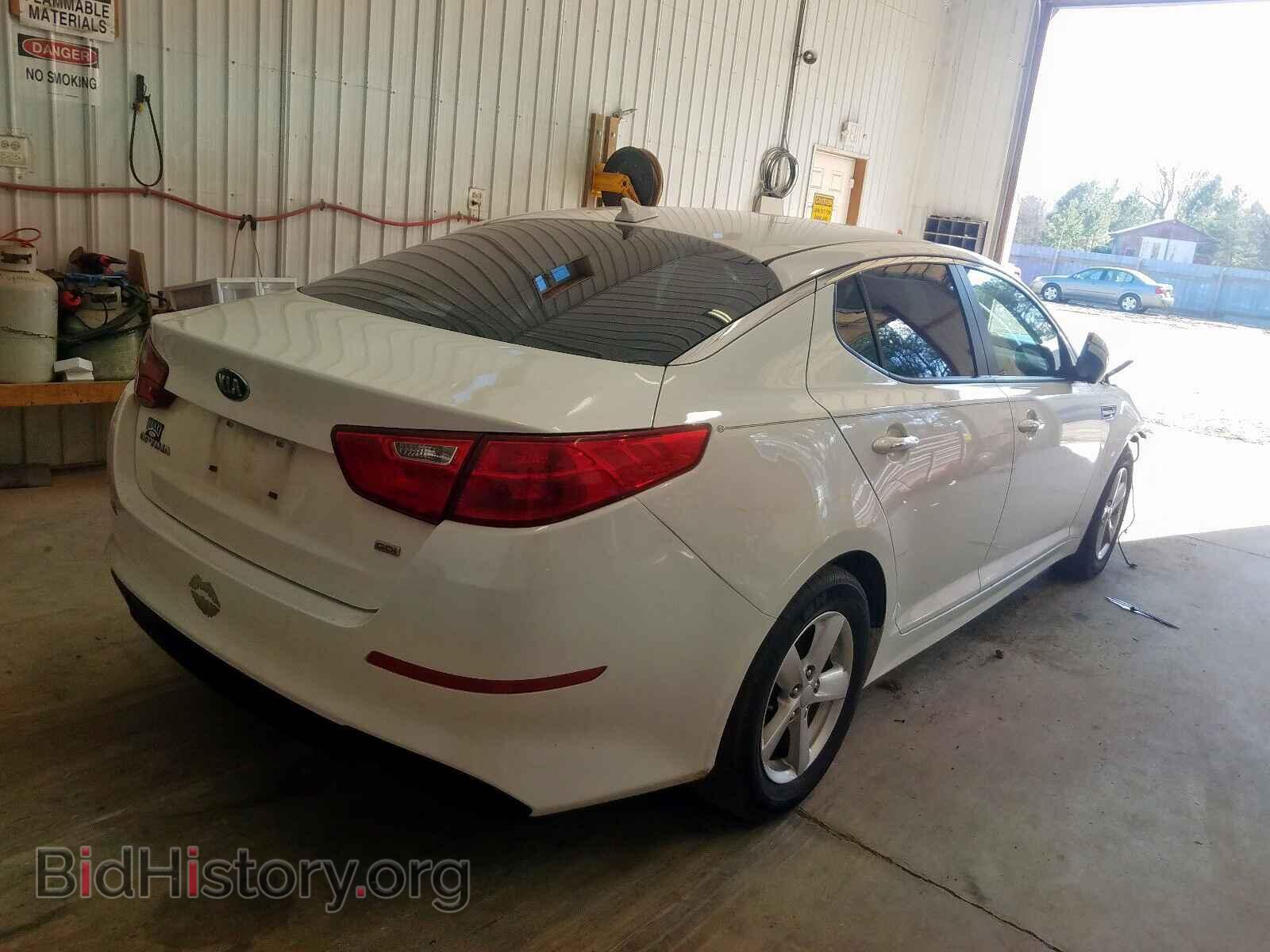 2015 KIA OPTIMA - VIN: KNAGM4A71F5568594 - Фото 4