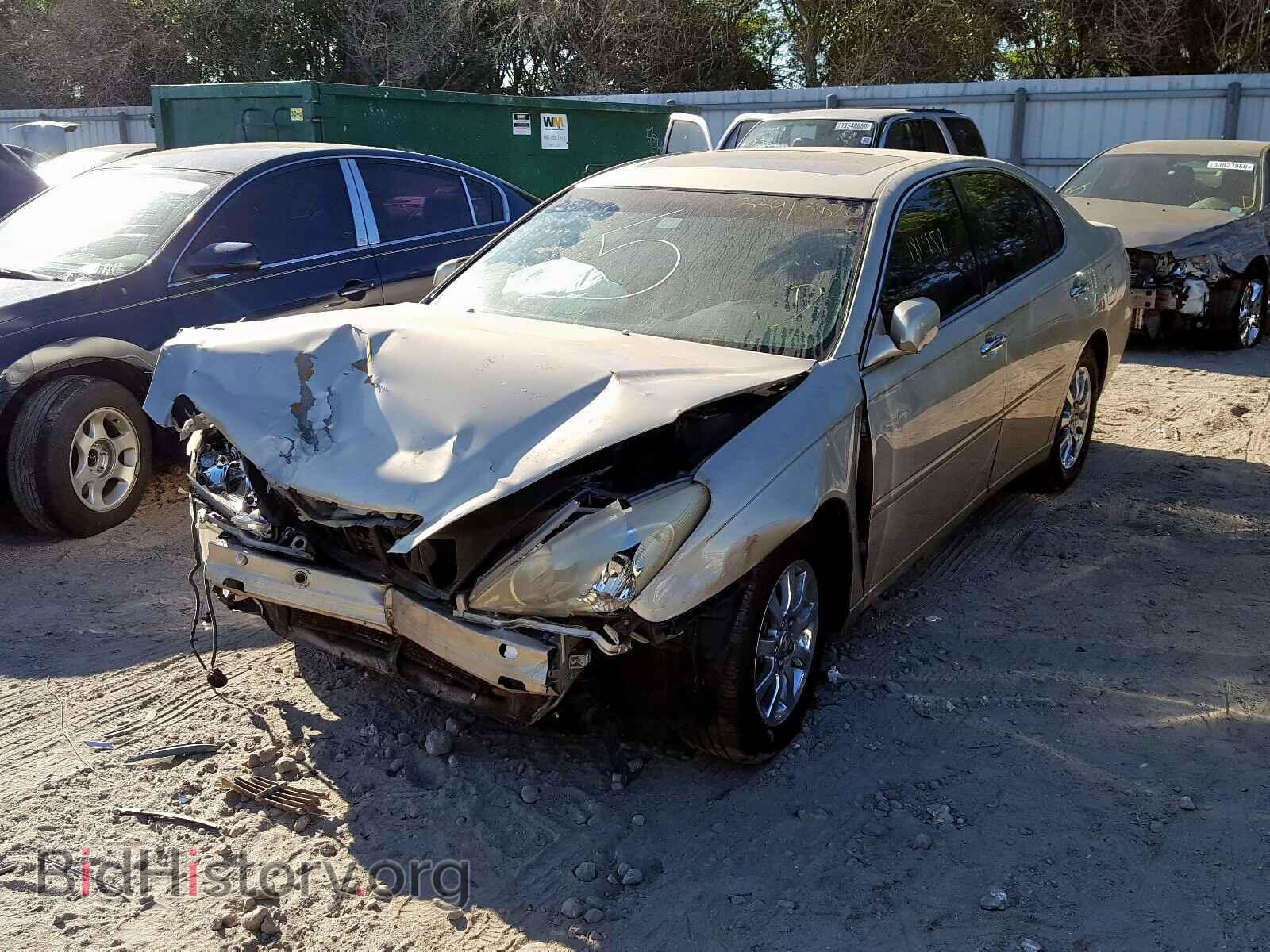 2003 LEXUS ES300 - VIN: JTHBF30G936011925 - Фото 2