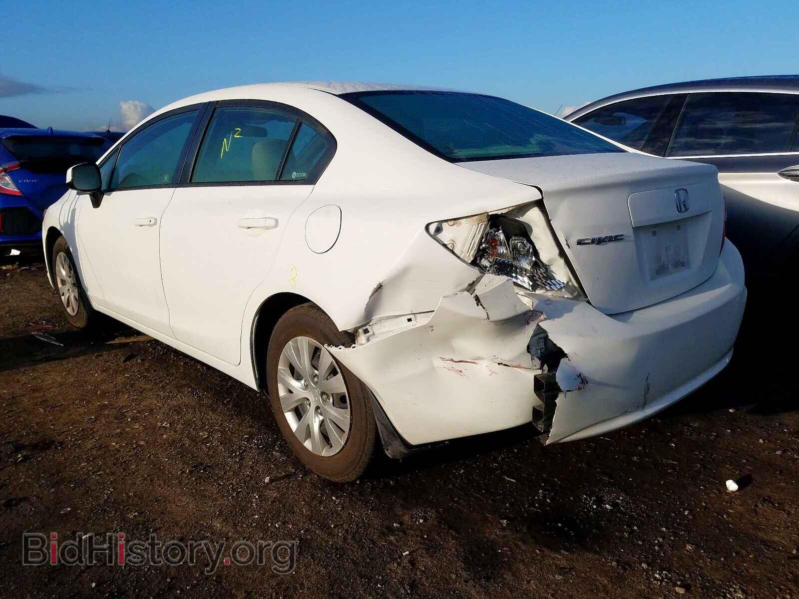 2012 HONDA CIVIC - VIN: 19XFB2F53CE324588 - Фото 3