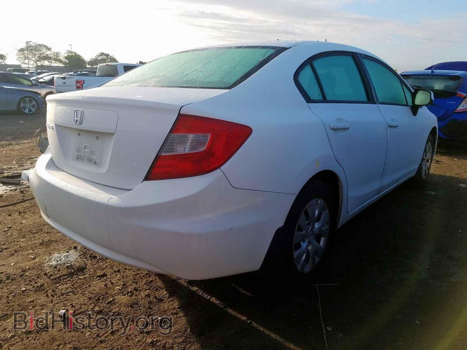2012 HONDA CIVIC - VIN: 19XFB2F53CE324588 - Фото 4