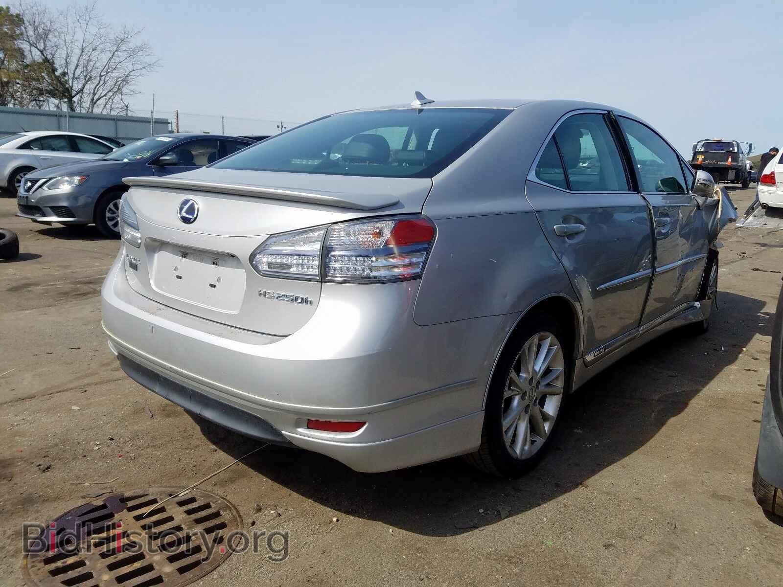 2010 LEXUS HS - VIN: JTHBB1BA9A2025868 - Фото 4