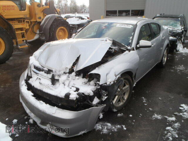 2011 DODGE AVENGER - VIN: 1B3BD1FB7BN534390 - Фото 2