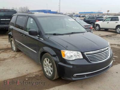 2013 Chrysler MINIVAN Town & COU, black — VIN 2C4RC1BG4DR708696, Copart