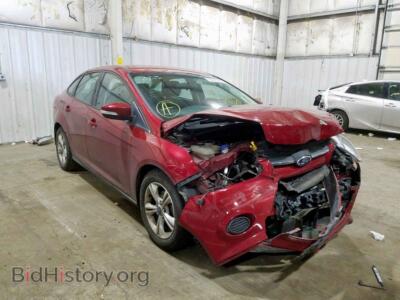 2013 Ford FOCUS Focus SE, темно-бордовый — VIN 1FADP3F21DL164620, Copart