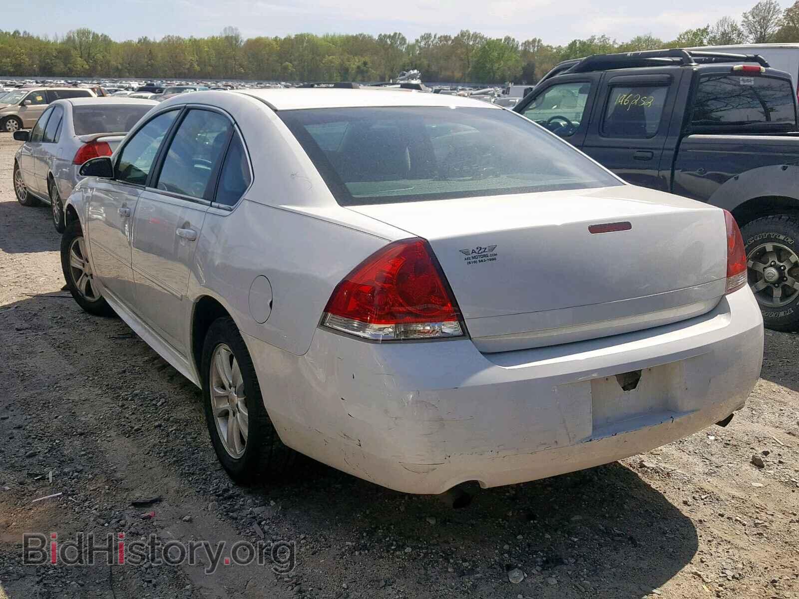 2013 CHEVROLET IMPALA - VIN: 2G1WF5E35D1218043 - Фото 3
