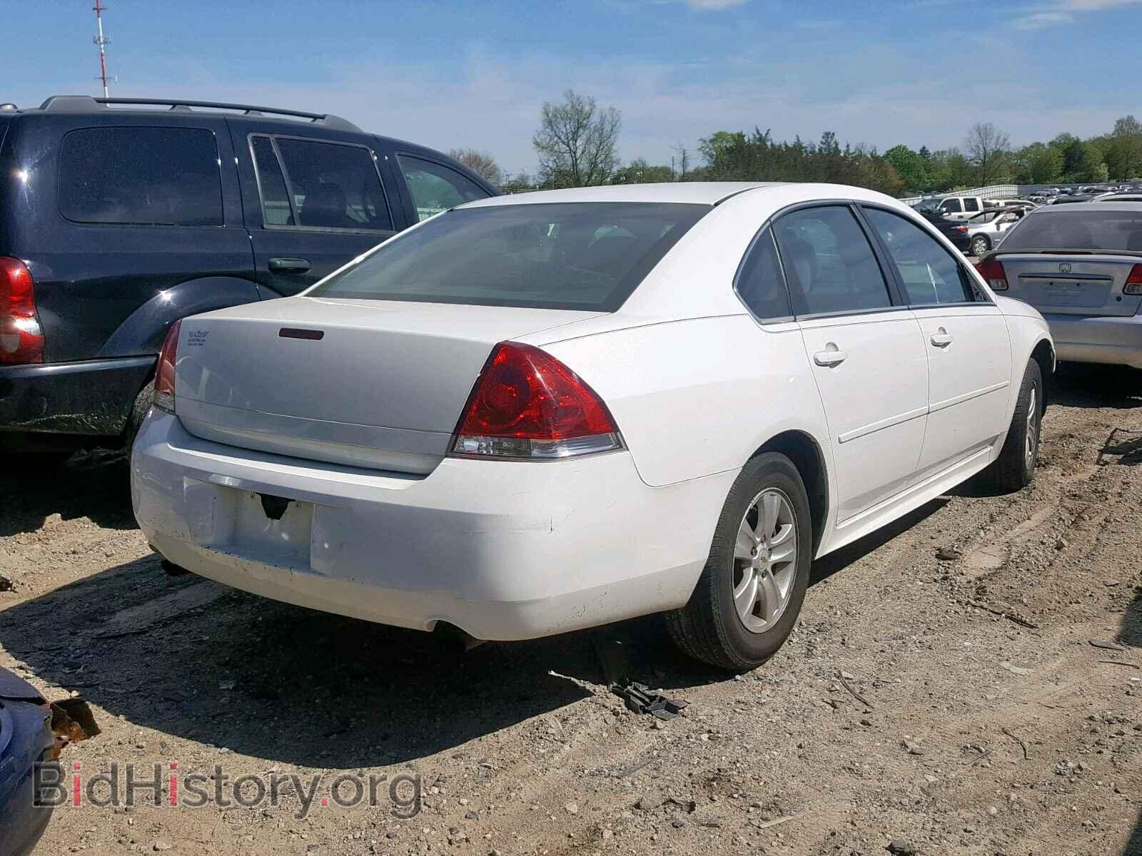 2013 CHEVROLET IMPALA - VIN: 2G1WF5E35D1218043 - Фото 4