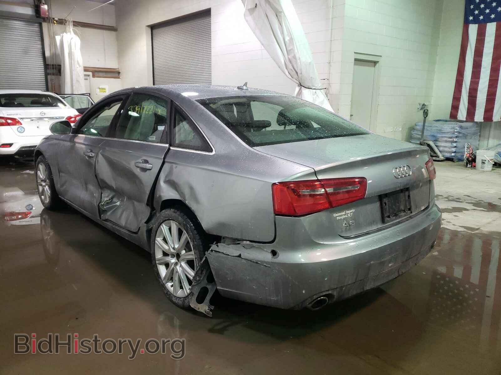 2013 AUDI A6 - VIN: WAUGFAFC4DN053794 - Фото 3