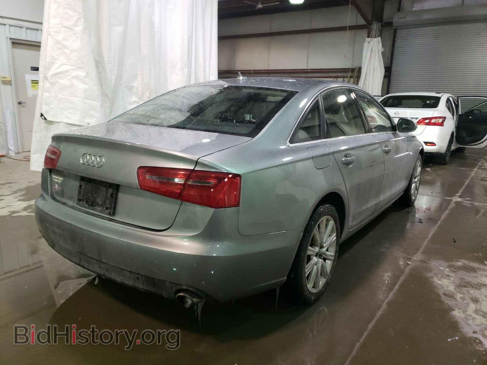 2013 AUDI A6 - VIN: WAUGFAFC4DN053794 - Фото 4