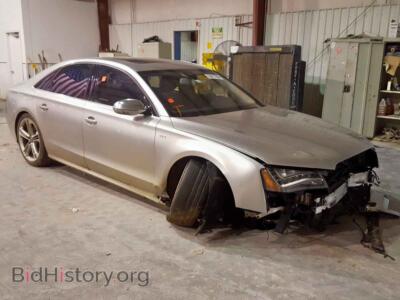 2013 Audi S8 S8 Quattro, silver — VIN WAUD2AFD7DN014575, Copart