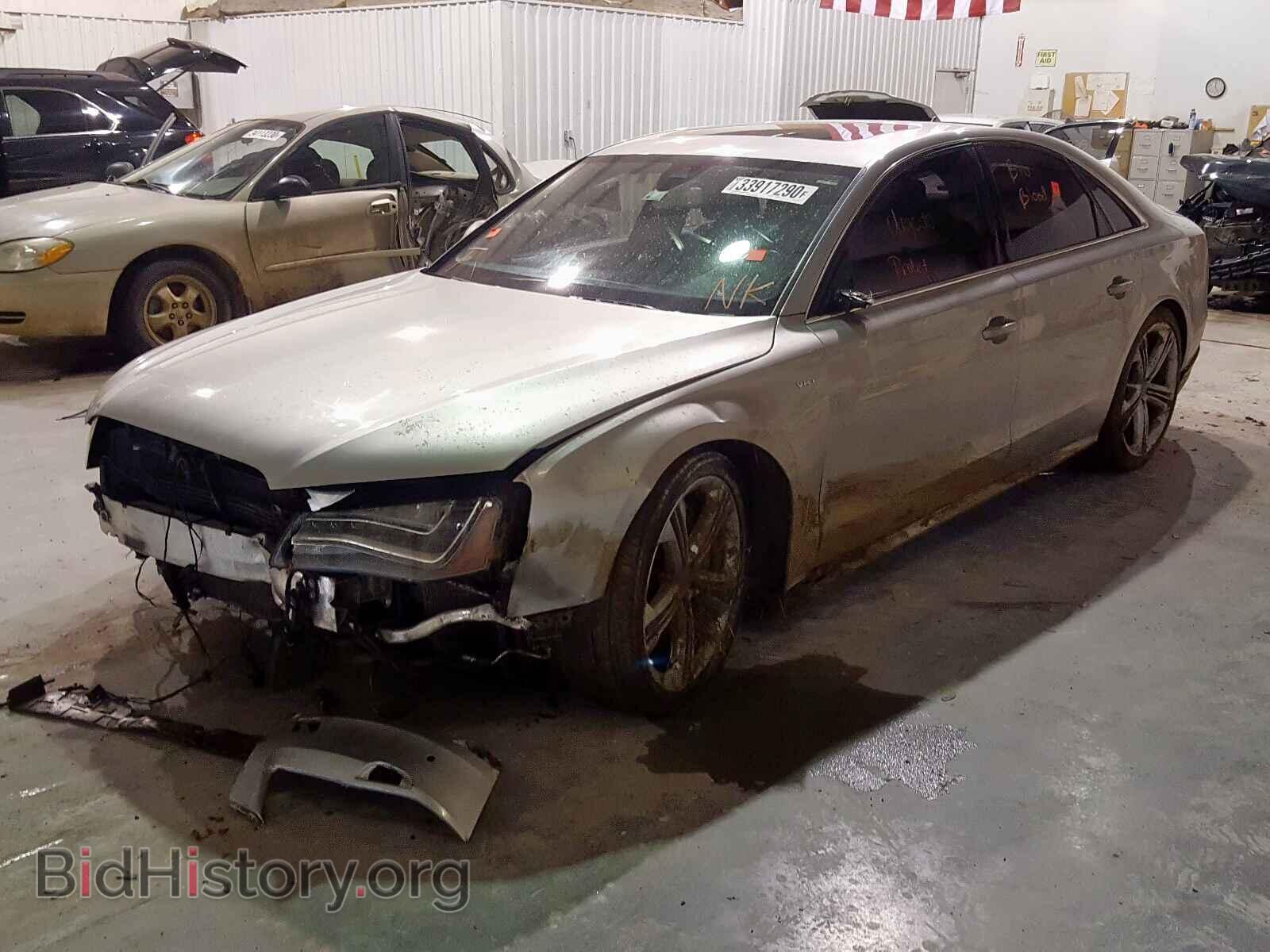 2013 AUDI S8 - VIN: WAUD2AFD7DN014575 - Photo 2