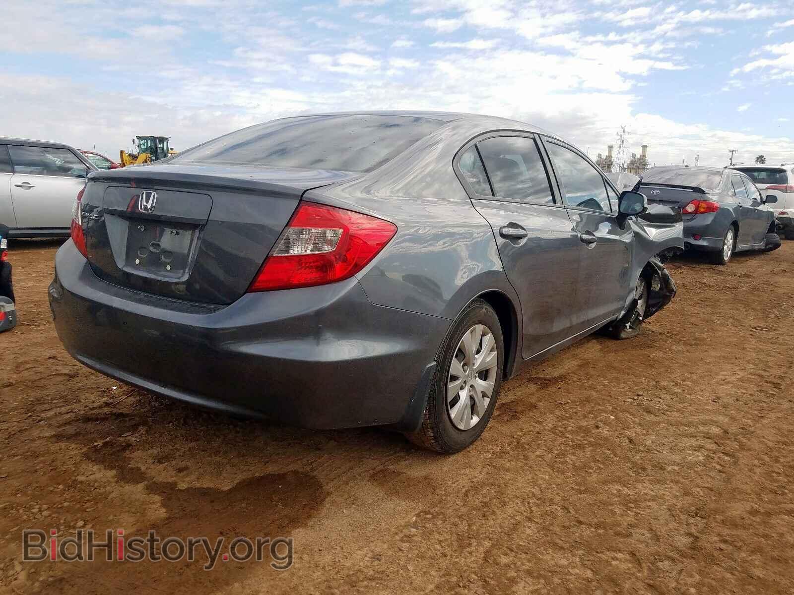 2012 HONDA CIVIC - VIN: 19XFB2F53CE305653 - Фото 4