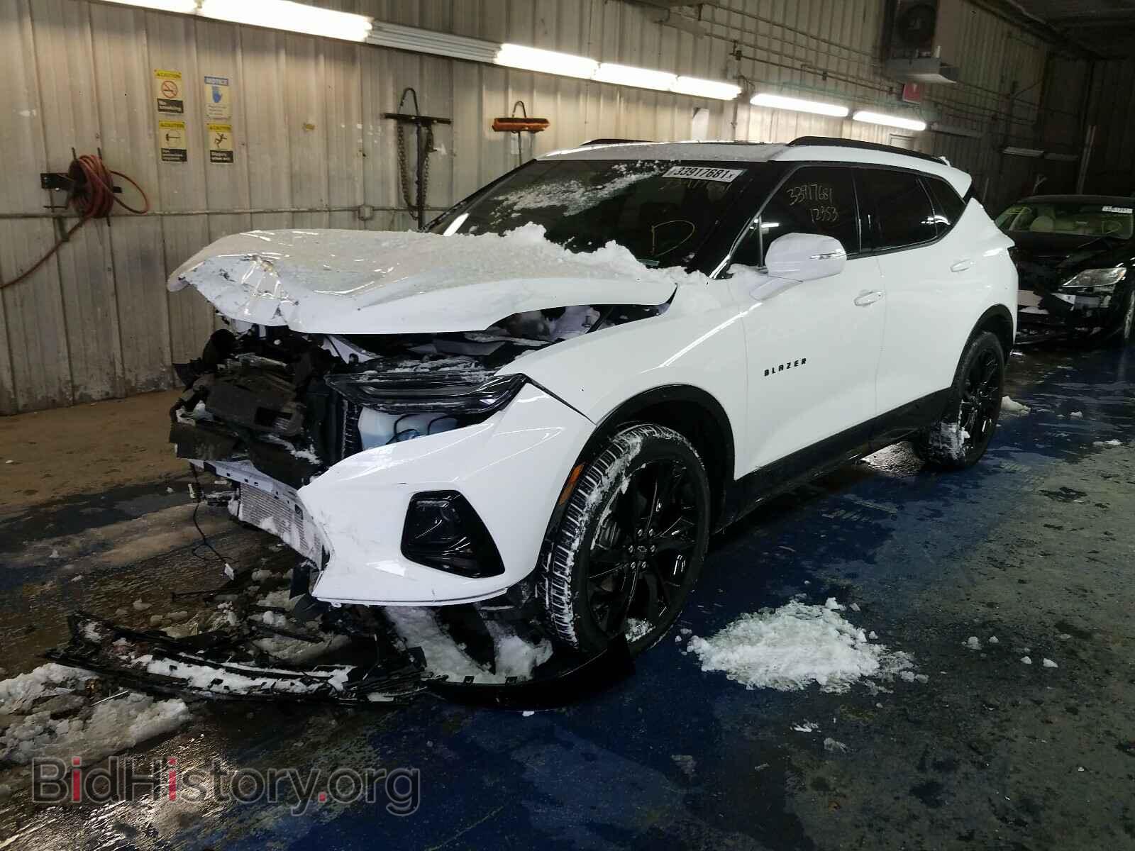 2019 CHEVROLET BLAZER - VIN: 3GNKBERS7KS694547 - Фото 2